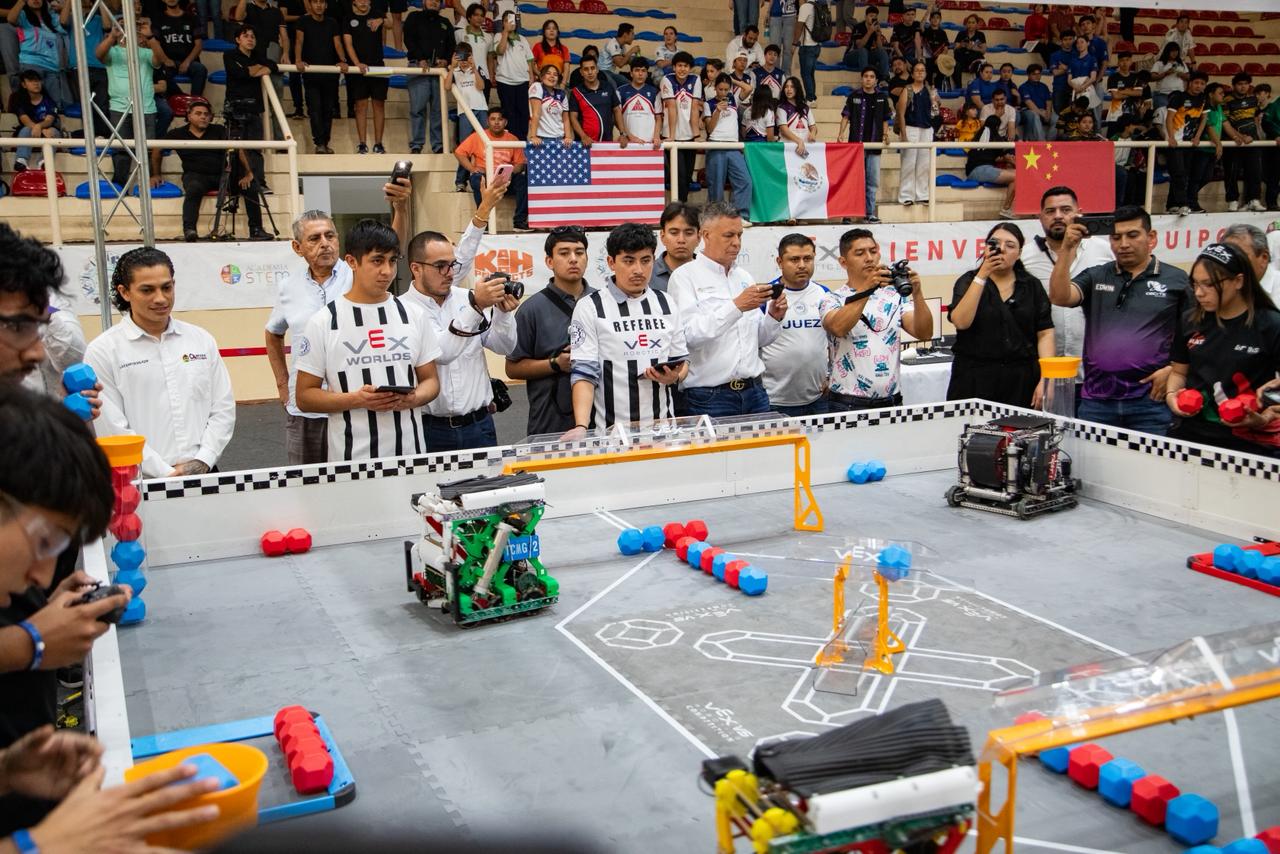 Recibe Playa del Carmen el Campeonato Internacional de Robótica y Habilidades STEM 2025–2026