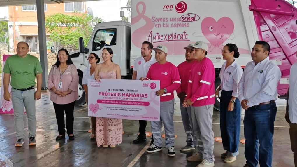 Campeche: Biby Rabelo encabeza arranque de Campaña Rosa: ''Somos una señal en tu camino, autoexplórate''