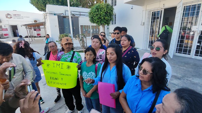 Usuarios exigen rutas directas entre comisarías y el centro de la ciudad de Campeche