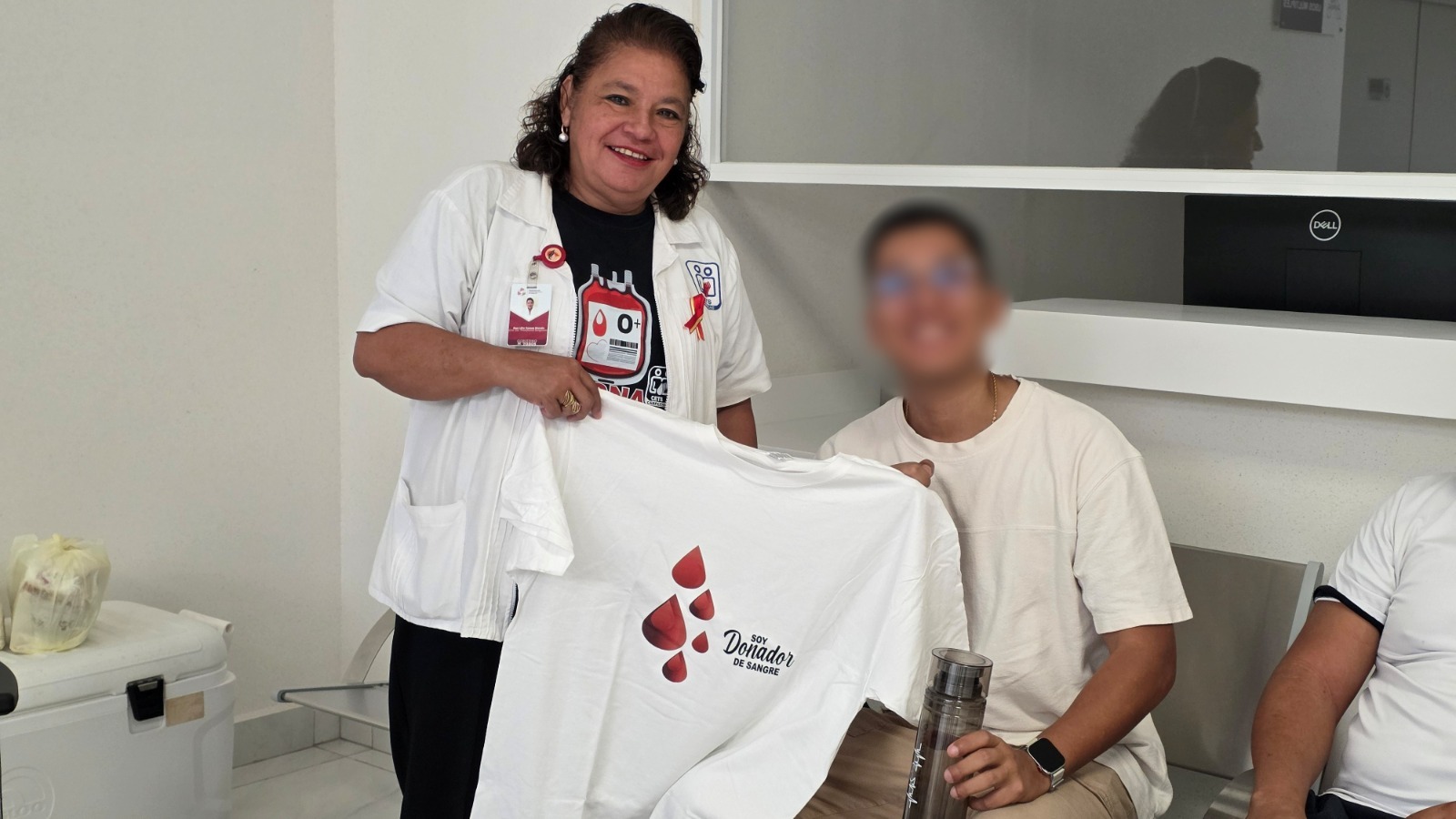 Realizan segunda jornada de donación de sangre en el sector naval de Campeche