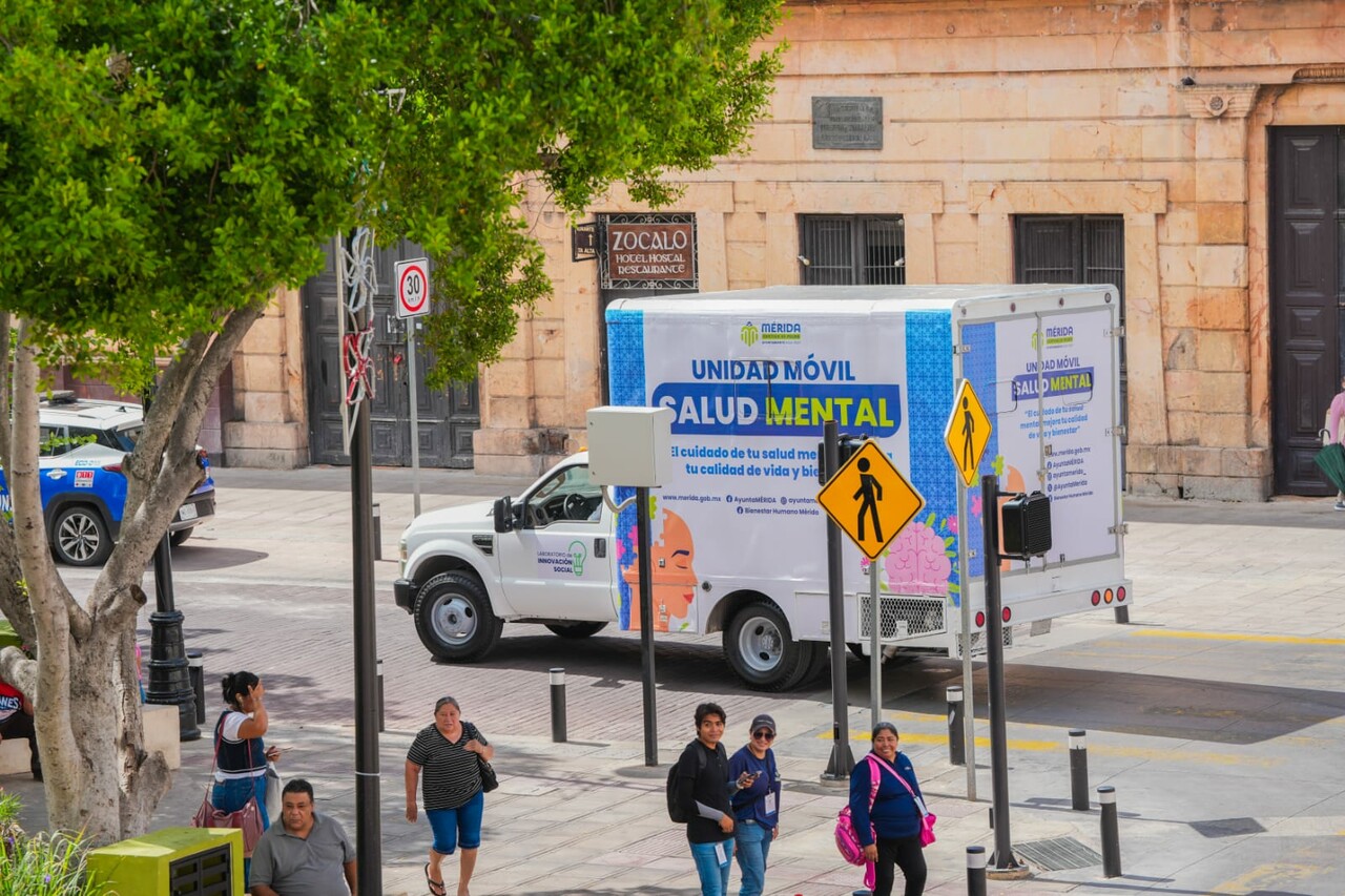 Ruta de la salud mental, unidad móvil que brindará atención sicológica gratuita a jóvenes de Mérida
