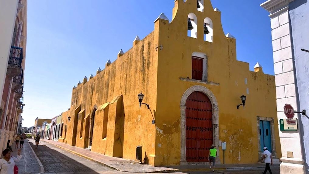 Preocupan daños en templos históricos de Campeche tras intensas lluvias