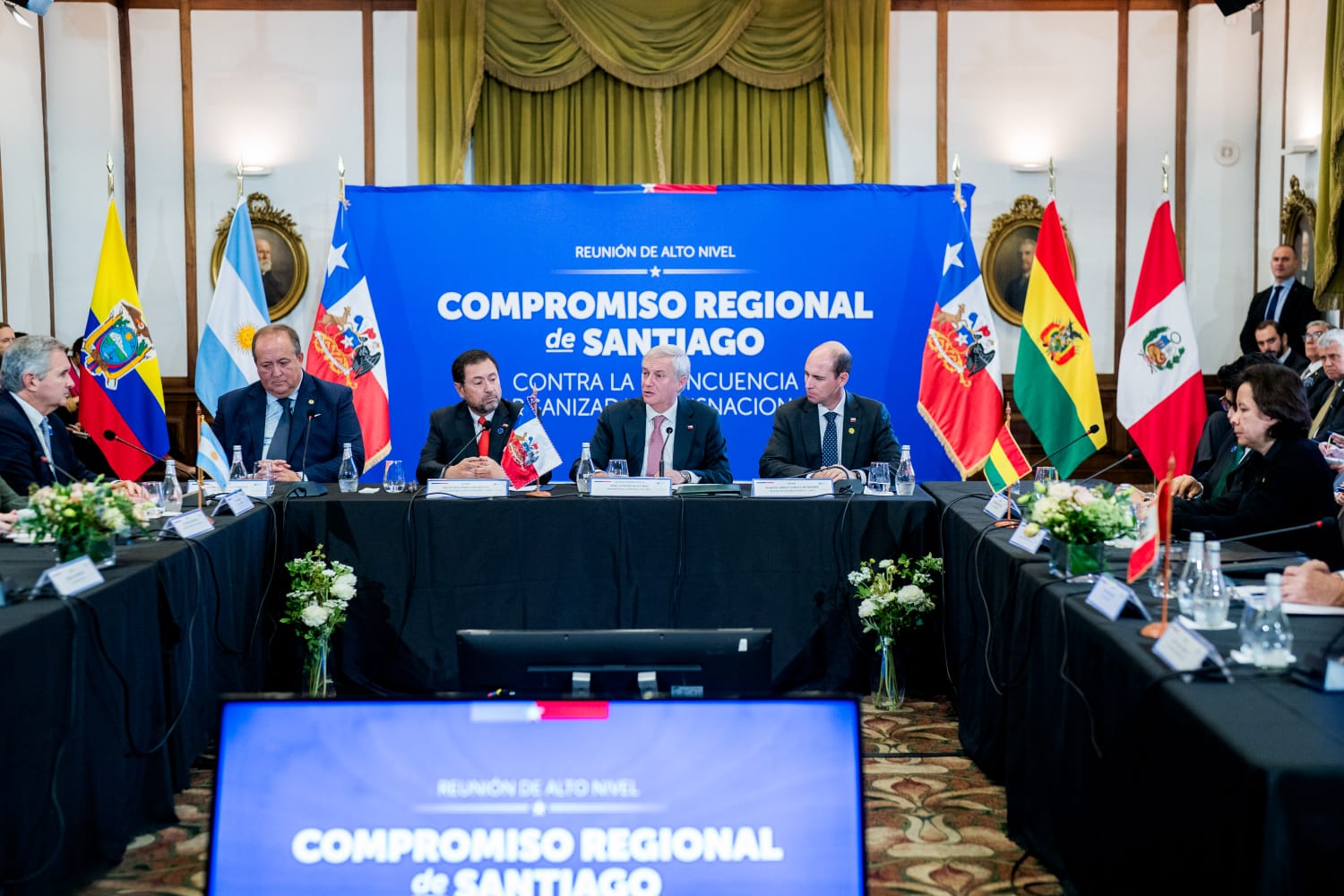 Países sudamericanos acuerdan crear un plan de lucha contra el crimen organizado