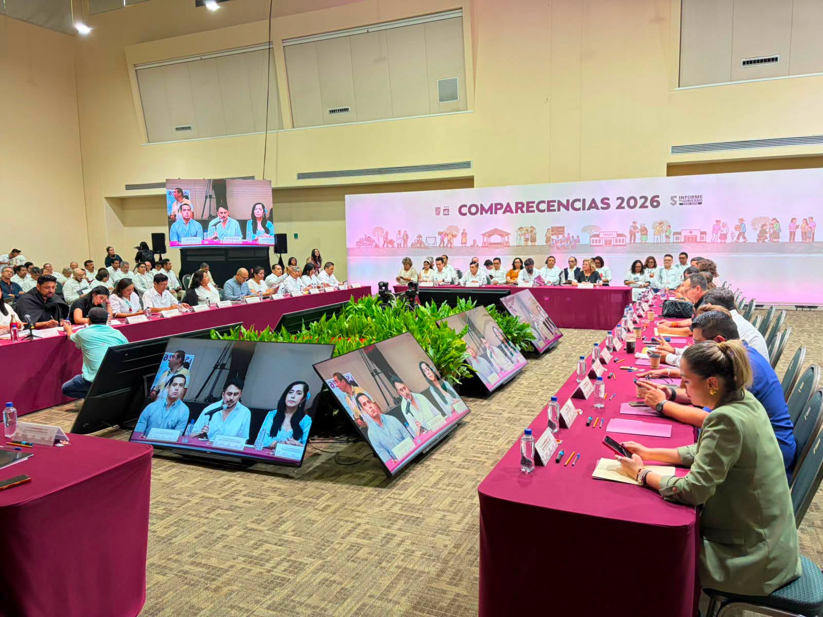 Segob comparece ante diputados de la LXV Legislatura de Campeche