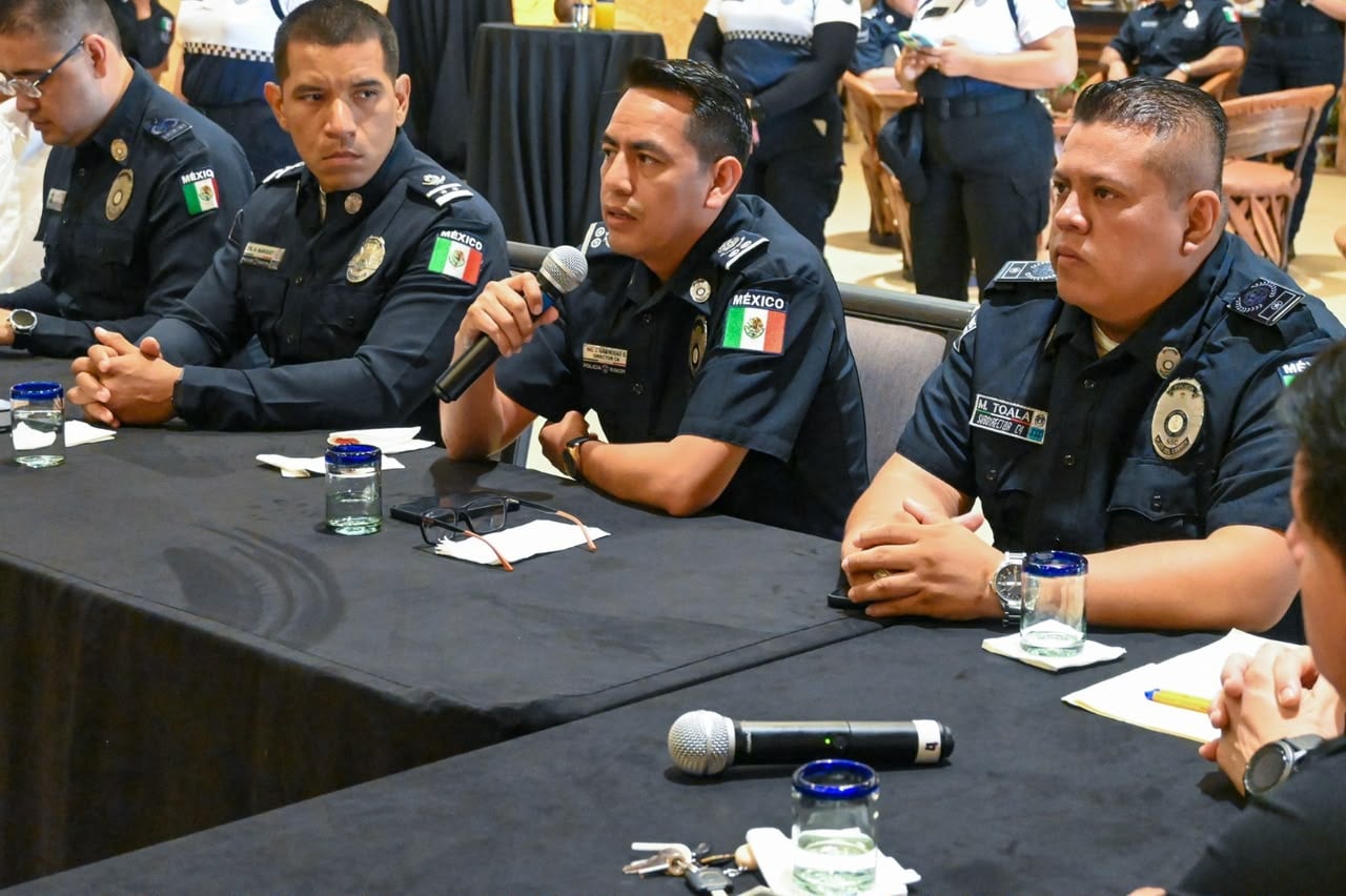 Autoridades de Playa del Carmen coordinan esfuerzos de seguridad con el sector hotelero
