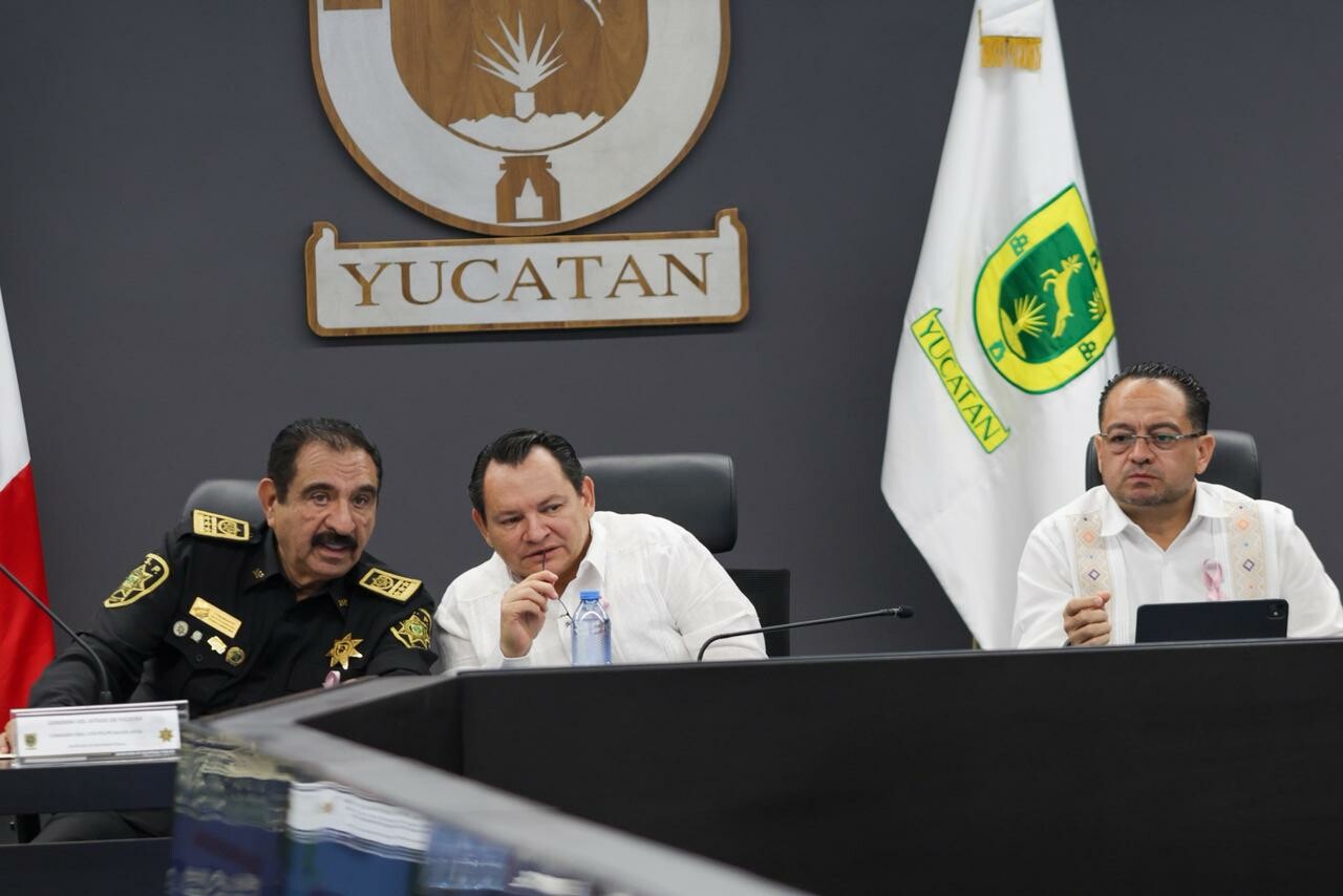 A un año de gobierno, Díaz Mena afirma que Yucatán se mantiene como ejemplo nacional de seguridad