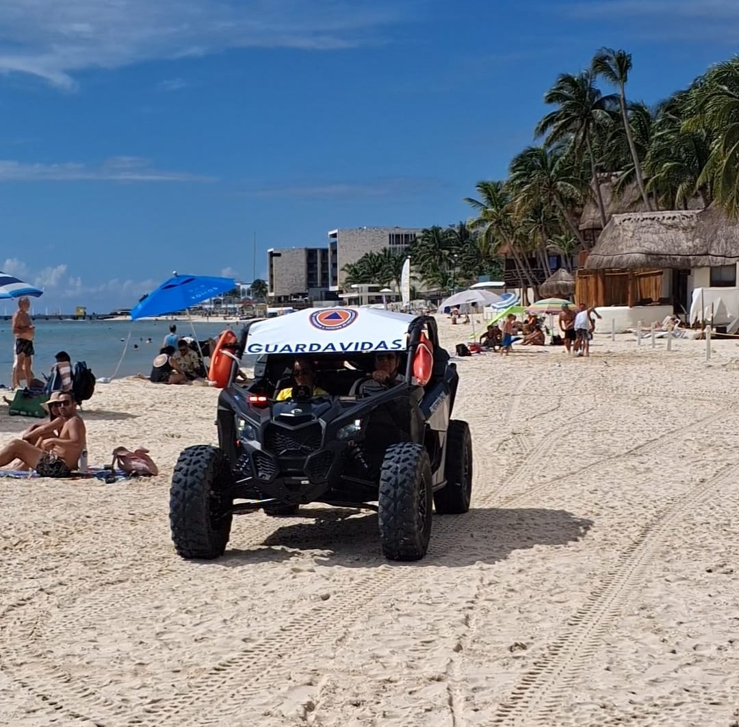 Fortalecen la seguridad y prevención en zonas costeras de Playa del Carmen