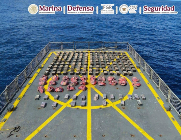 Operativo internacional incauta 17 toneladas de cocaína en México, Polinesia Francesa y El Salvador