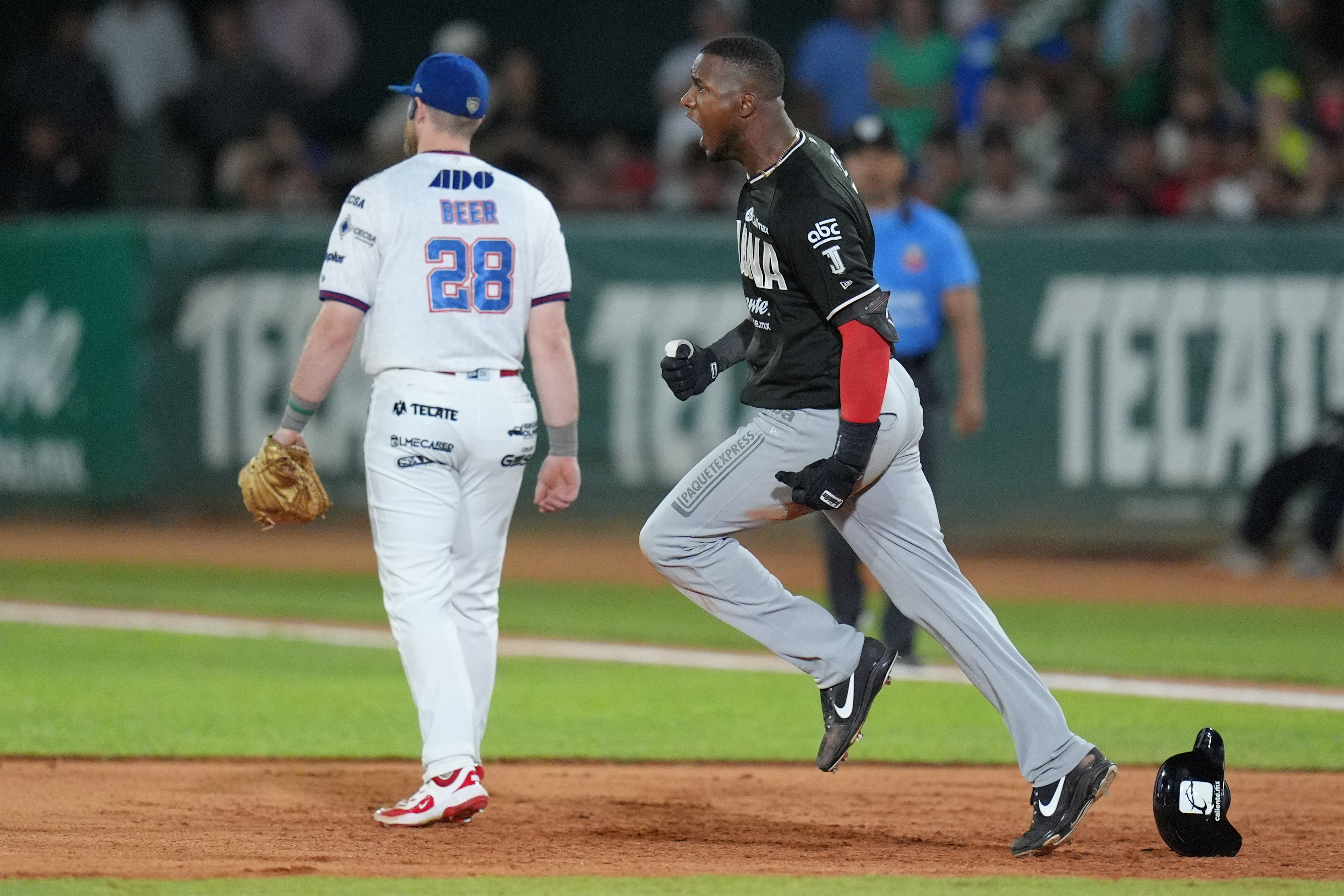 Los Toros, a un paso del título de la Liga Mexicana tras superar 6-5 a los Olmecas