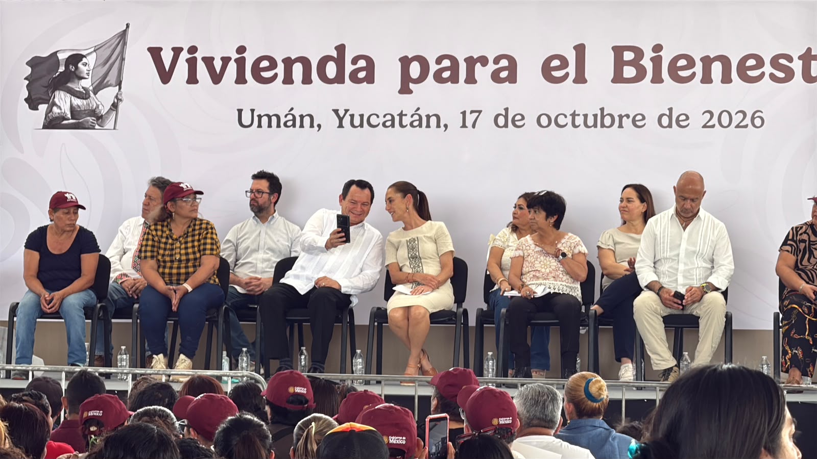 Sheinbaum entrega Vivienda para el Bienestar en Umán, Yucatán