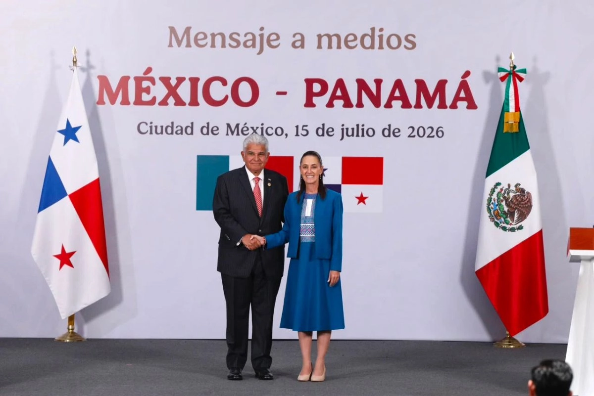 Sheinbaum le manifiesta a Mulino respaldo a tratado de neutralidad permanente del Canal de Panamá