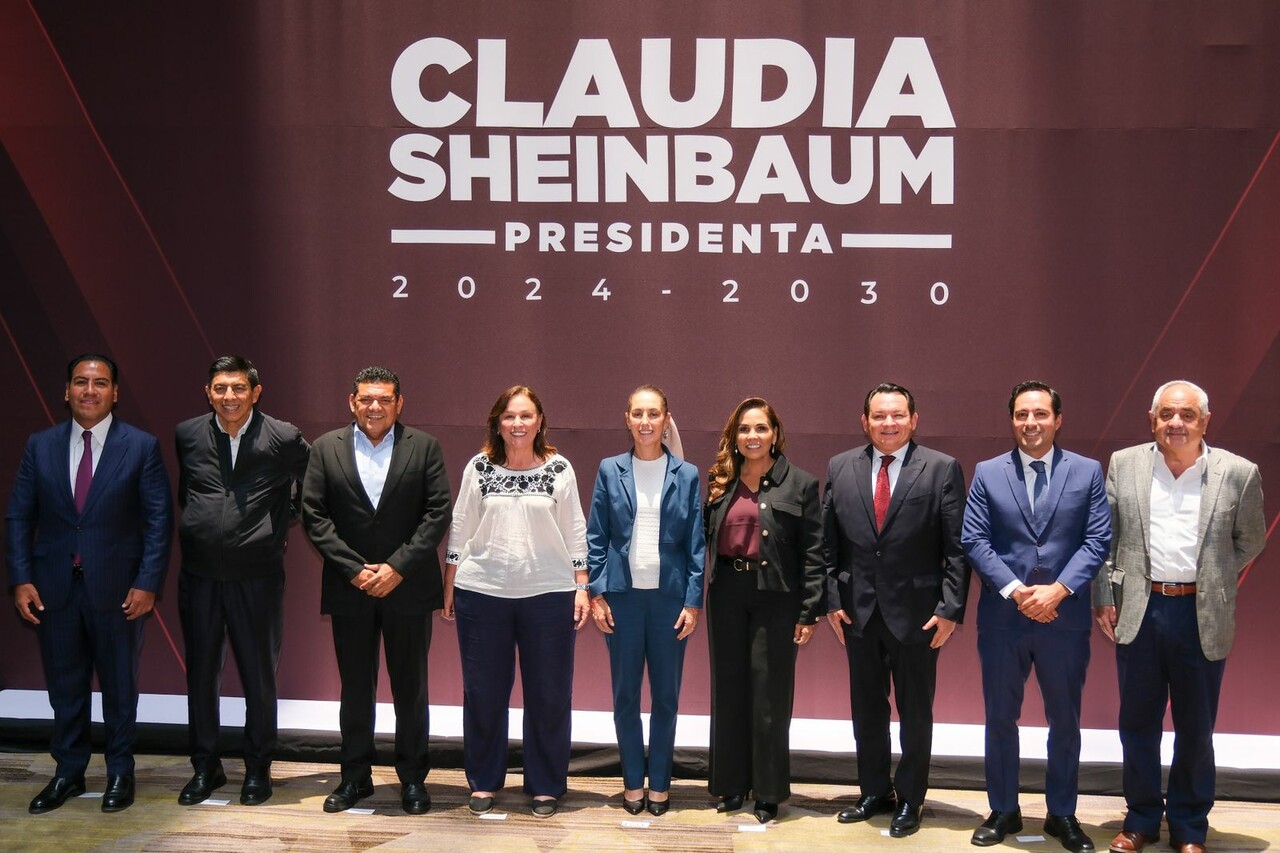 Sheinbaum anuncia que en dos años se concretará el segmento de carga del Tren Maya y se ampliará al puerto de Progreso