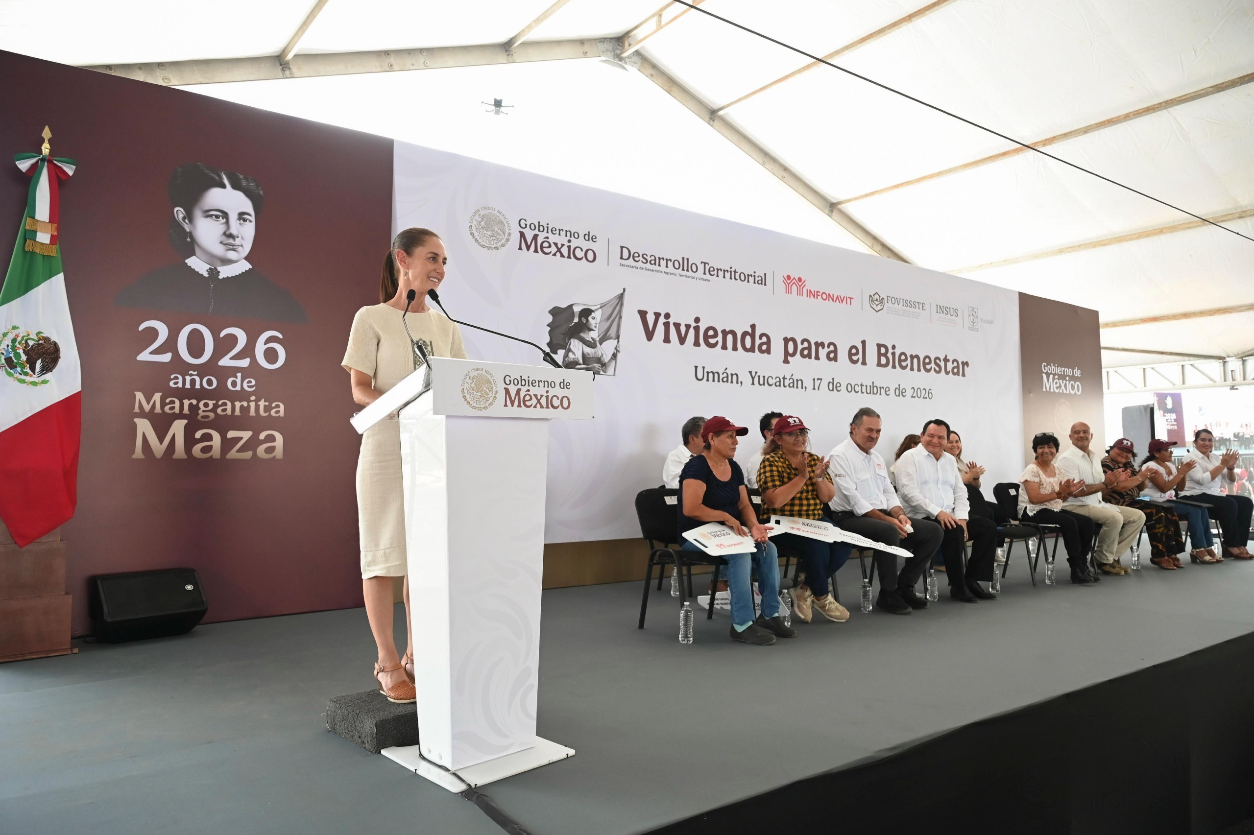 ''Ya la atendió el gobernador'', dice Sheinbaum sobre doña Josefina