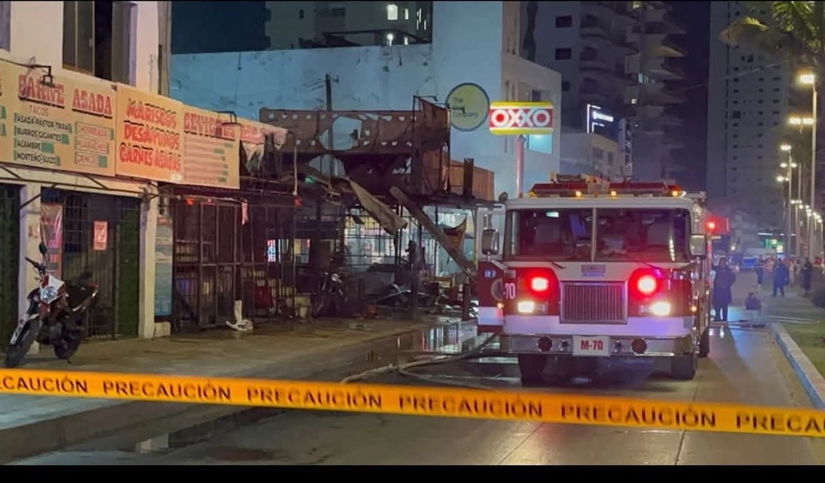 Sinaloa: explosión de gas deja tres muertos y dos heridos en taquería de Mazatlán