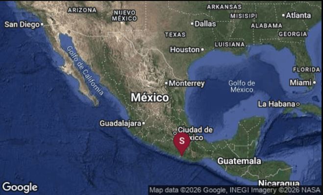 Sismo de magnitud 6 sacude la costa de Oaxaca
