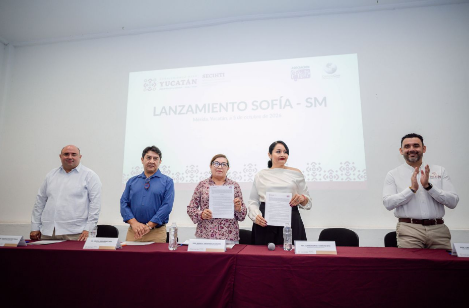 Presentan SOFÍA SM, plataforma que detecta riesgos de salud mental en Yucatán