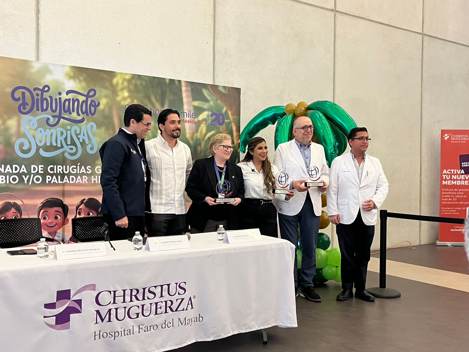 Realizan operaciones gratuitas a personas con labio y paladar hendido en Yucatán