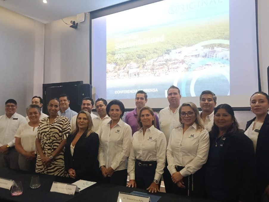 Presentan informe de sostenibilidad en varios hoteles del Caribe mexicano