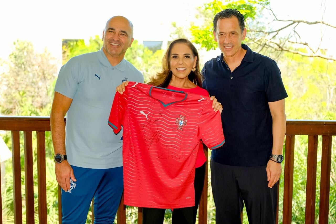 Destacan autoridades proyección para QRoo por presencia de las selecciones de futbol de Portugal y Uruguay