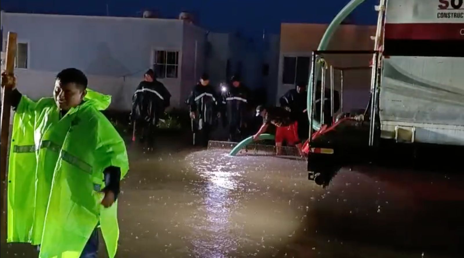 SSP mantiene operativo ante afectaciones por lluvias en Mérida y municipios del interior de Yucatán