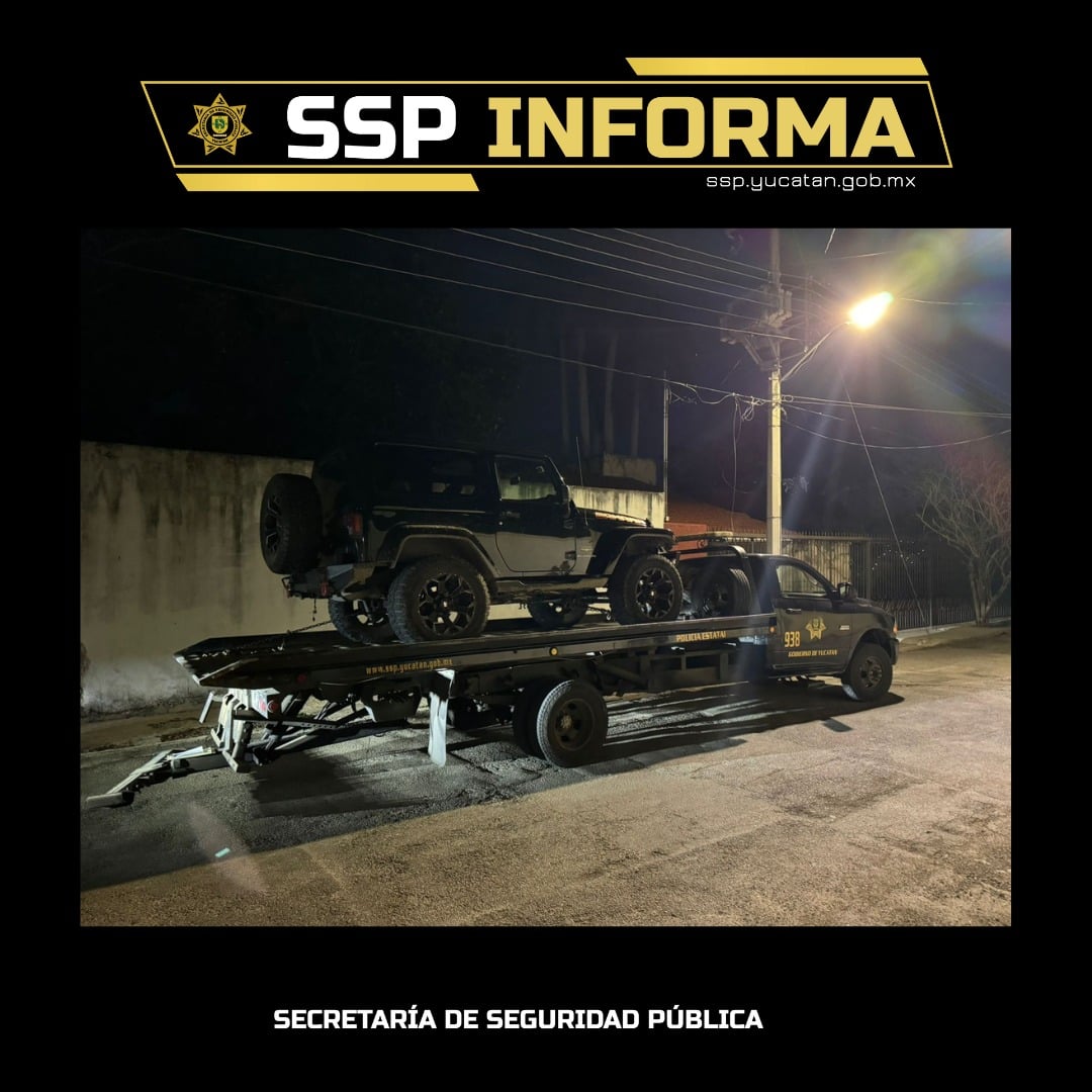 Detienen a joven que dañó tres vehículos con pistola de balines en Mérida