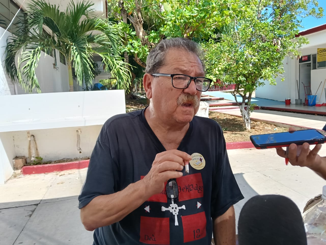 ''Se había olvidado la lectura por placer'': Paco Ignacio Taibo II en su visita a Cancún