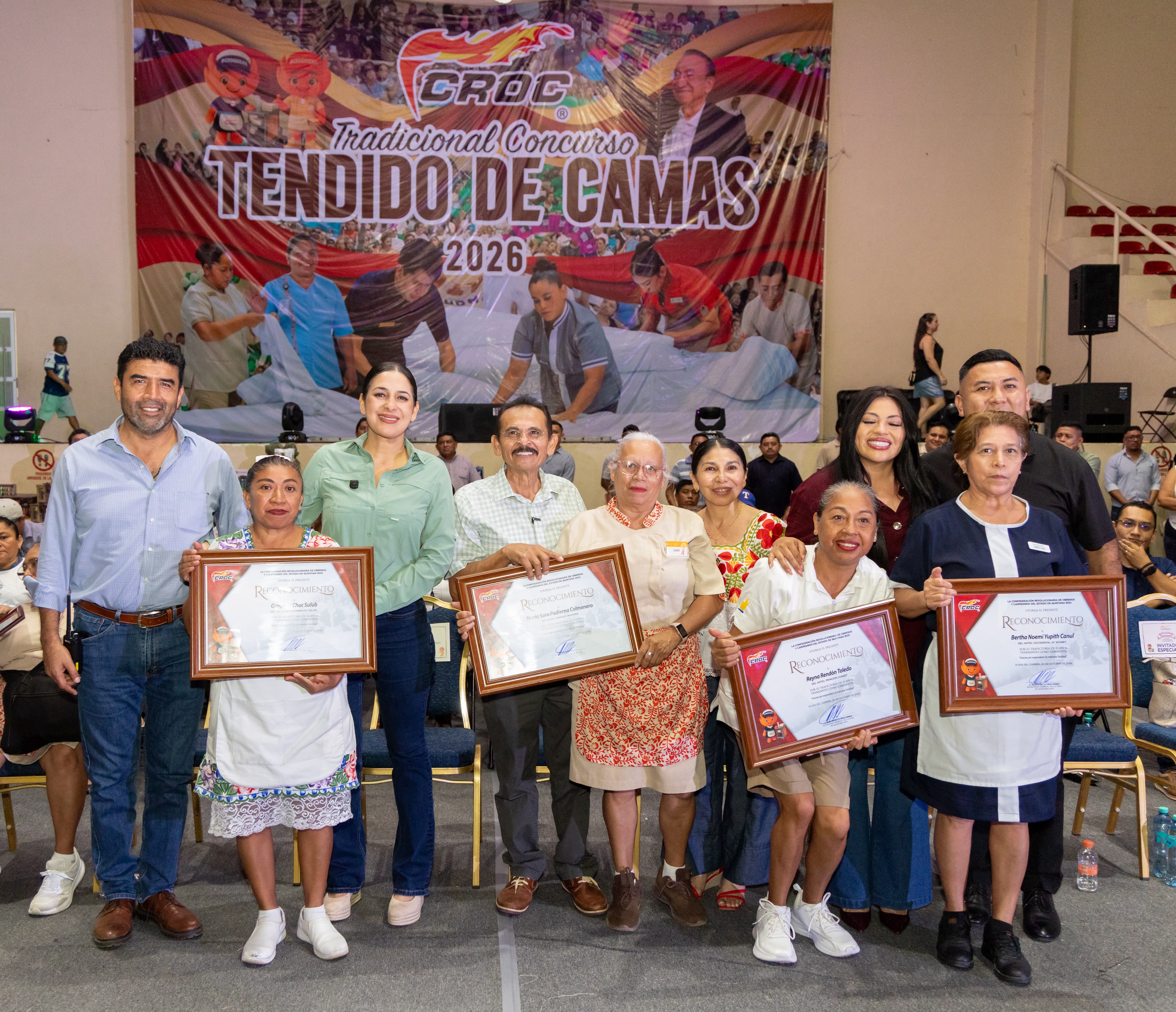 Reconocen labor de los trabajadores del sector turístico para mantener la competitividad de Playa del Carmen