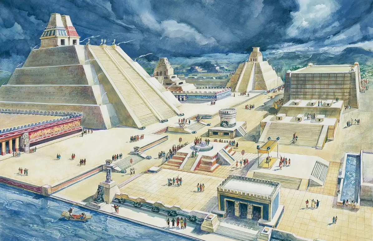 La caída de Tenochtitlan y su destrucción