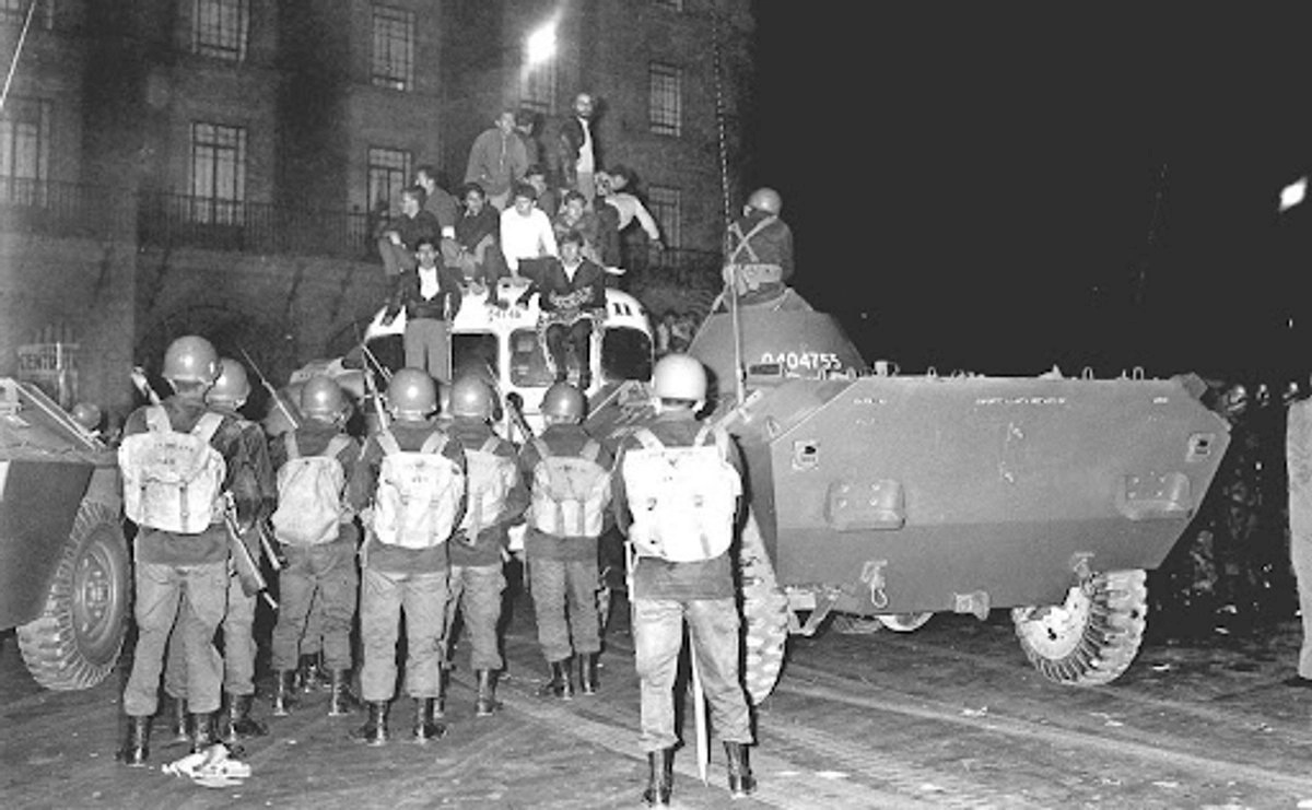 Perdidas, huellas de filmaciones de la masacre del 68 en Tlatelolco