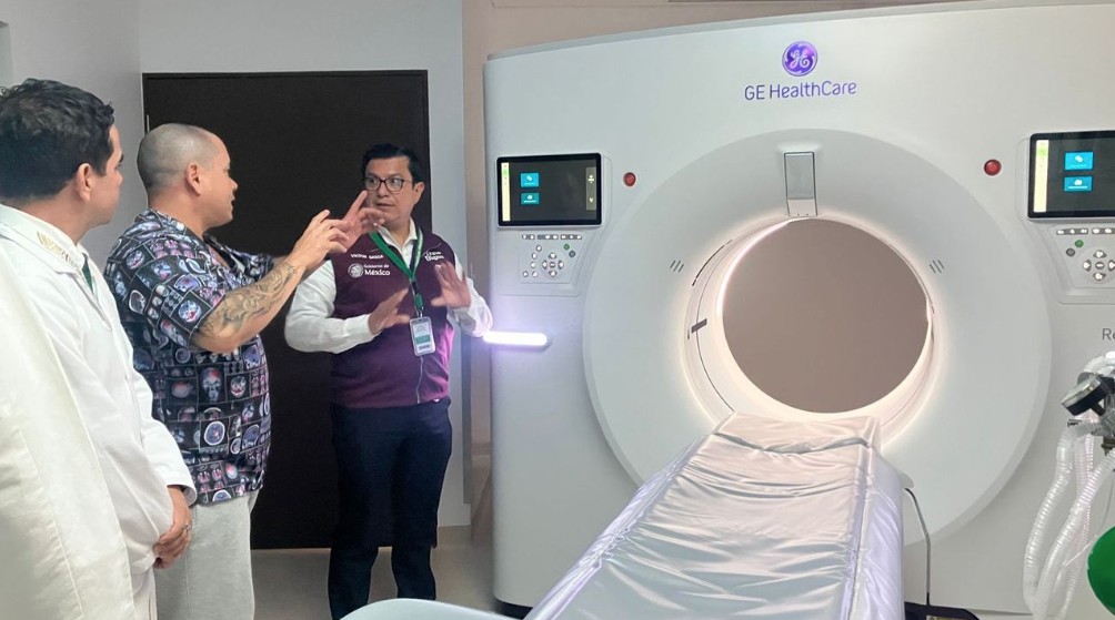 Llega al IMSS Playa del Carmen nuevo tomógrafo de última generación