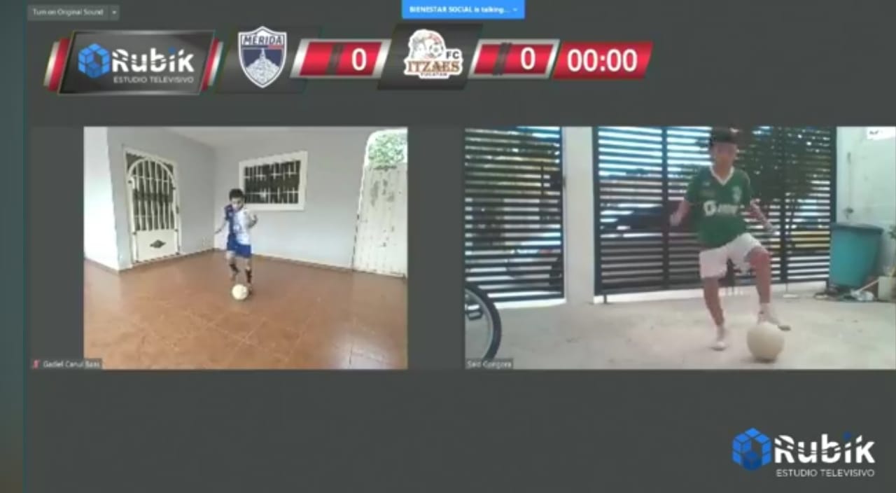 Trueba hace llamado a niños meridanos para mantenerse activos