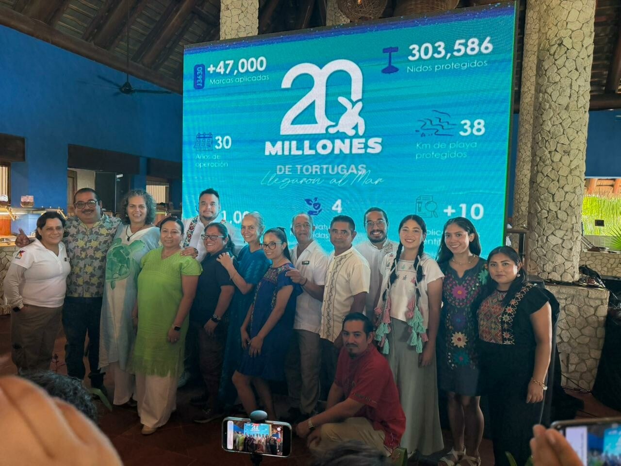Programa de Conservación de Tortugas Marinas Riviera Maya–Tulum ha preservado 20 millones de crías en 29 años