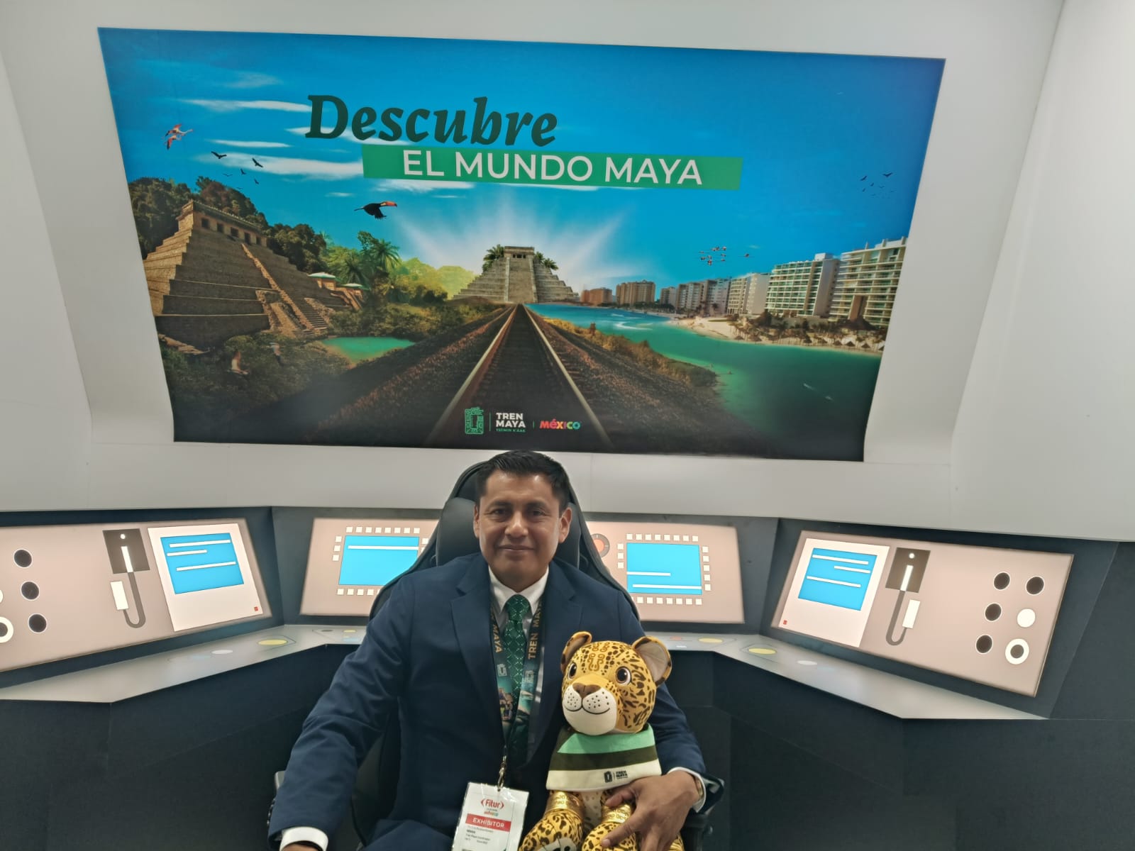 Tras una exitosa temporada vacacional de invierno, el Tren Maya llega a Madrid