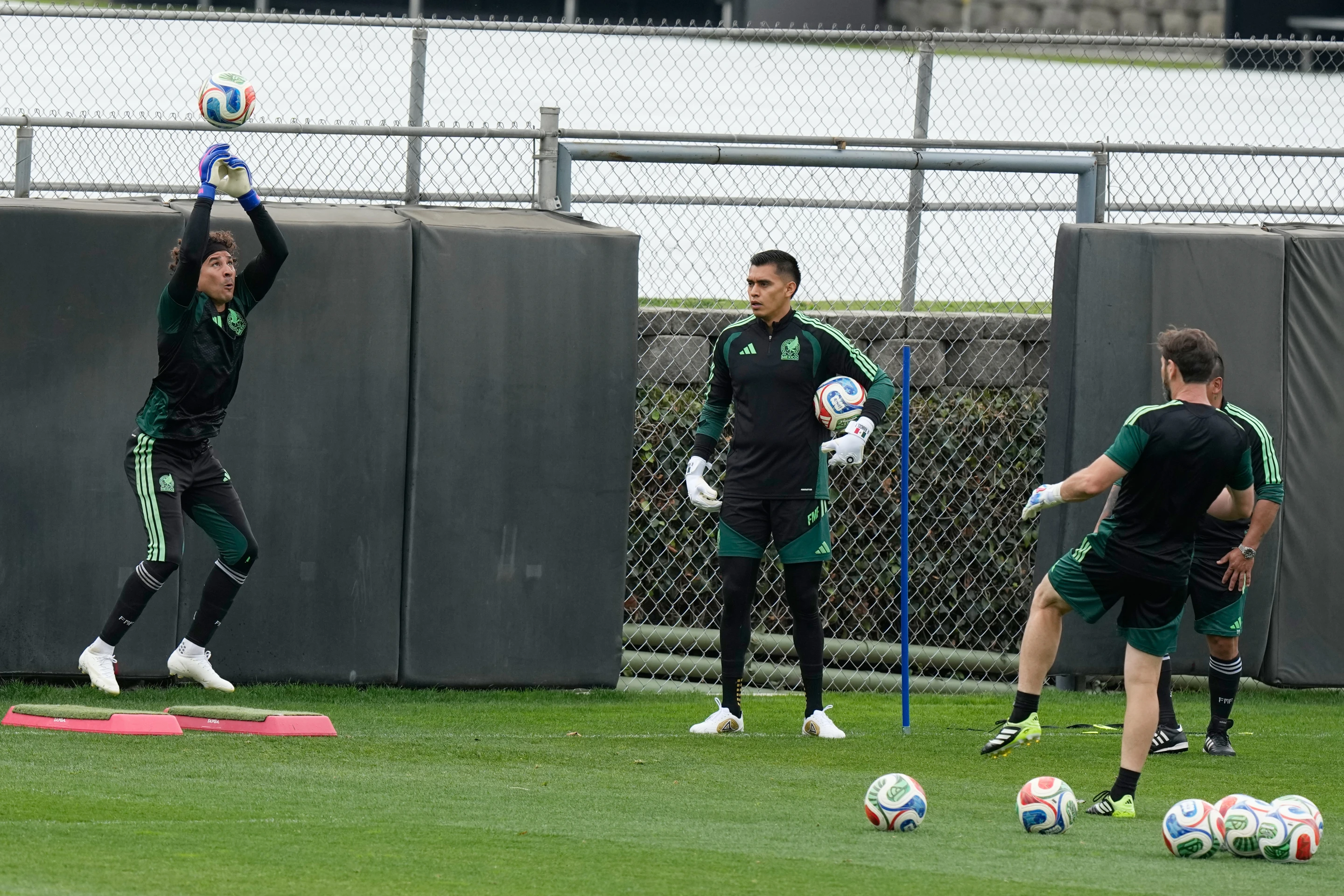 México sopesa poner a Ochoa y Giménez al cerrar su grupo del Mundial