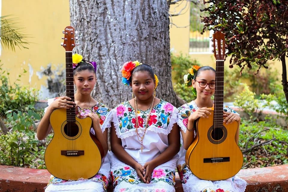 Niñas trovadoras representan a Yucatán en Jalisco