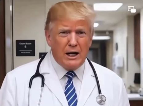 Trump se convierte en ''doctor'' con IA y receta Coca-Cola Light para curar el ''trastorno anti-Trump''