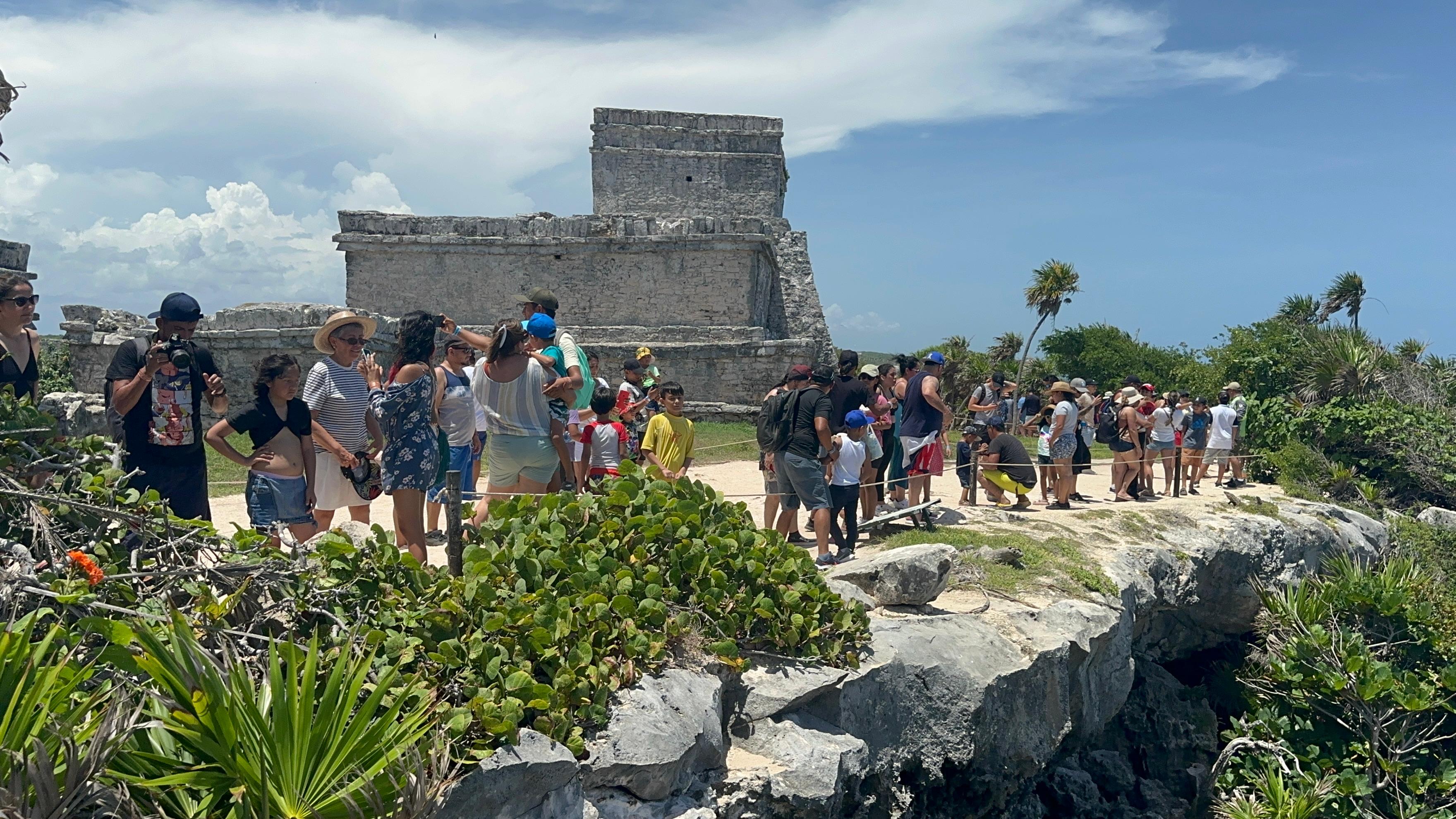 Zona arqueológica de Tulum es la tercera más visitada de México