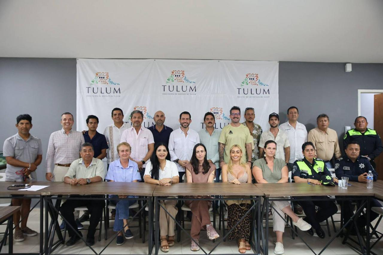 Los tres niveles de gobierno analizan acciones para recuperar la competitividad turística de Tulum