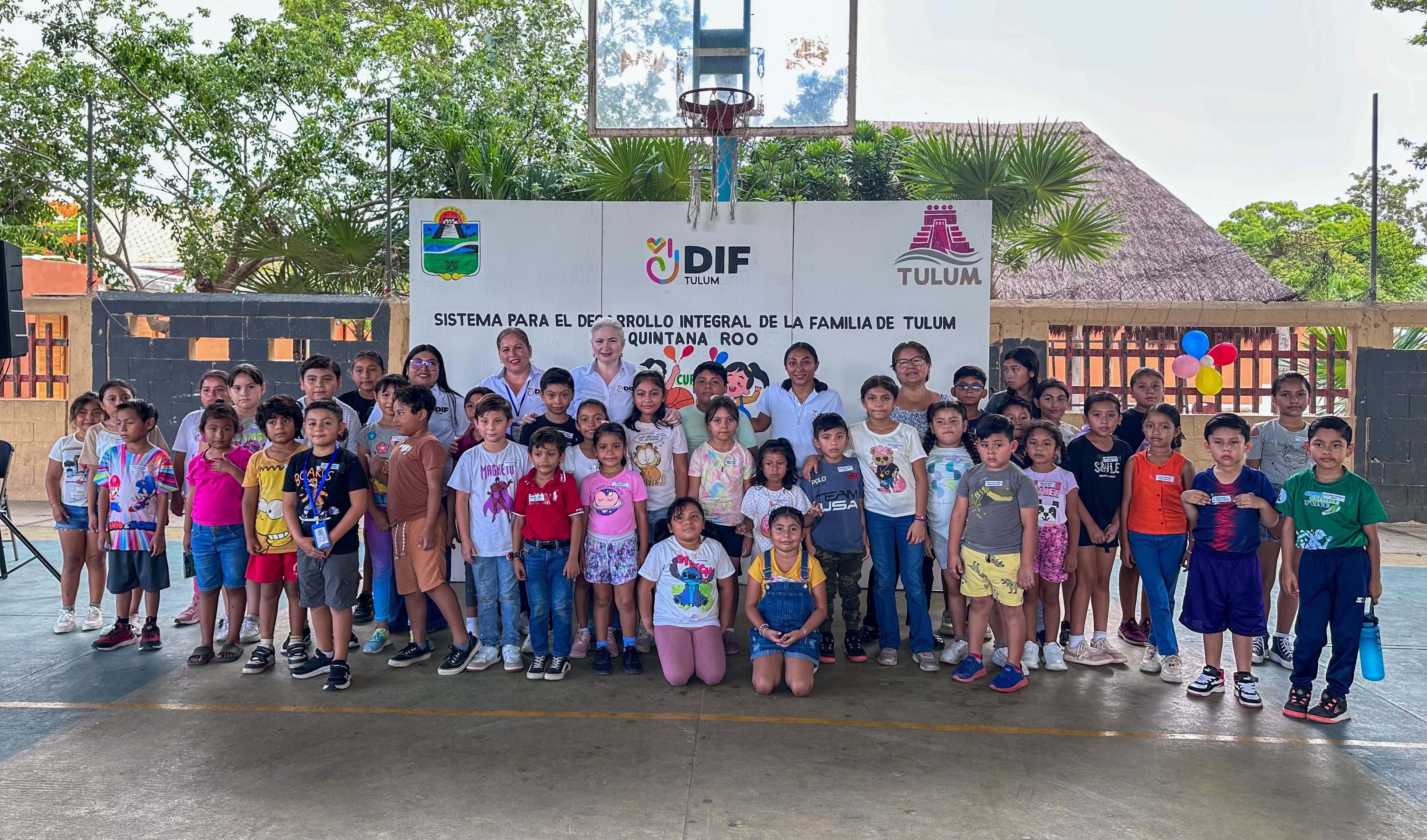 Niñeces de Tulum disfrutan de ''Un verano creativo y divertido''