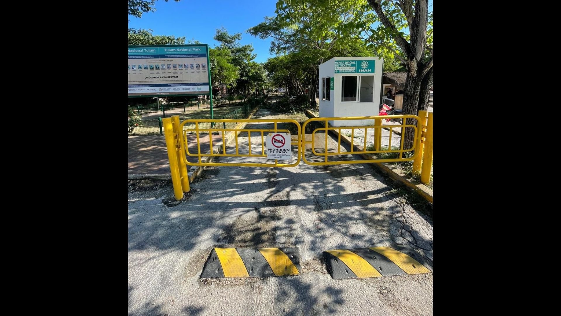 Habilitan la entrada norte hacia la zona arqueológica de Tulum