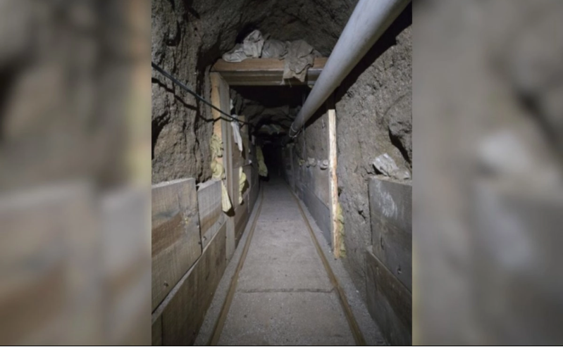 EU desmantela túnel del 'CJNG' entre Tijuana y San Diego para traficar cocaína