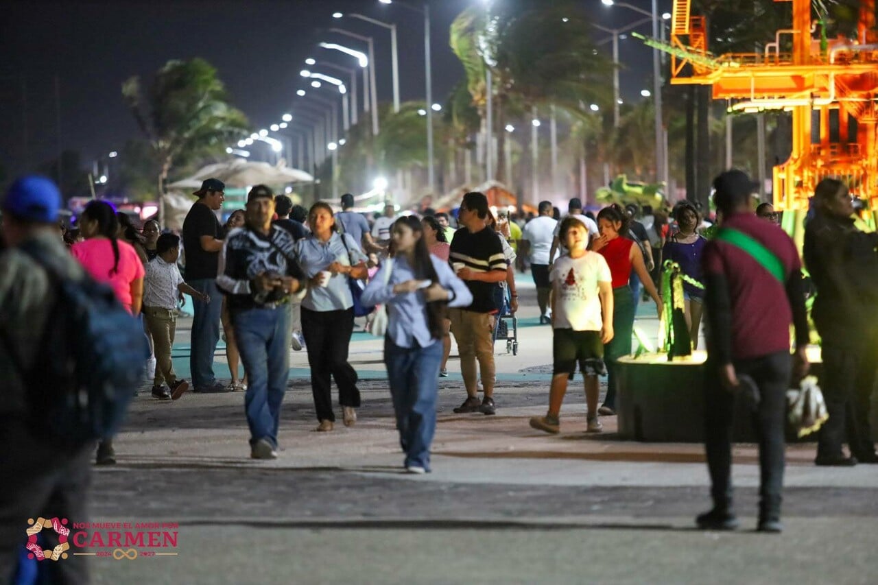 Más de 500 mil personas visitaron Carmen durante la primera semana del período vacacional