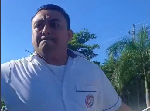 Suspenden concesión a taxista que agredió a operador de Uber en Tulum