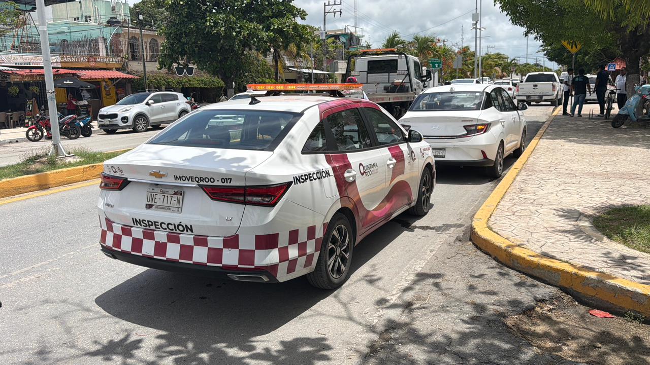 Multan a conductor de la plataforma InDrive por prestar servicio en Tulum