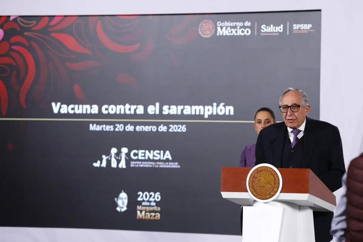 Por brote de sarampión, México aplicará dosis cero de vacuna a bebés de 6 a 11 meses de edad