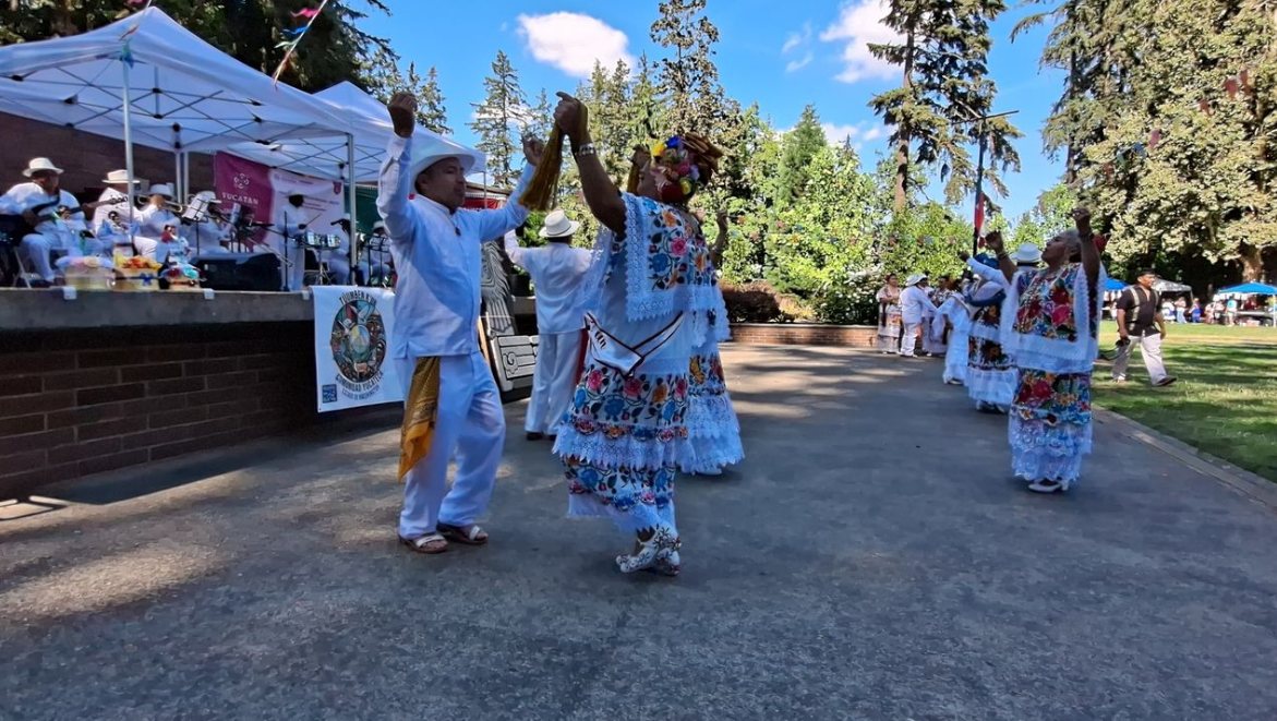 Migrantes en EU realizan vaquería yucateca en Hillsboro, Oregón