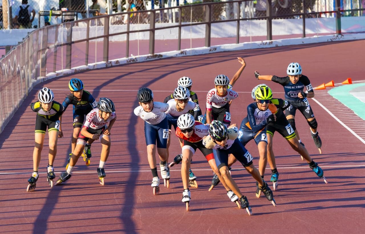 Se desarrolla en Playa del Carmen el Campeonato Nacional Interasociaciones de Patinaje de Velocidad 2026