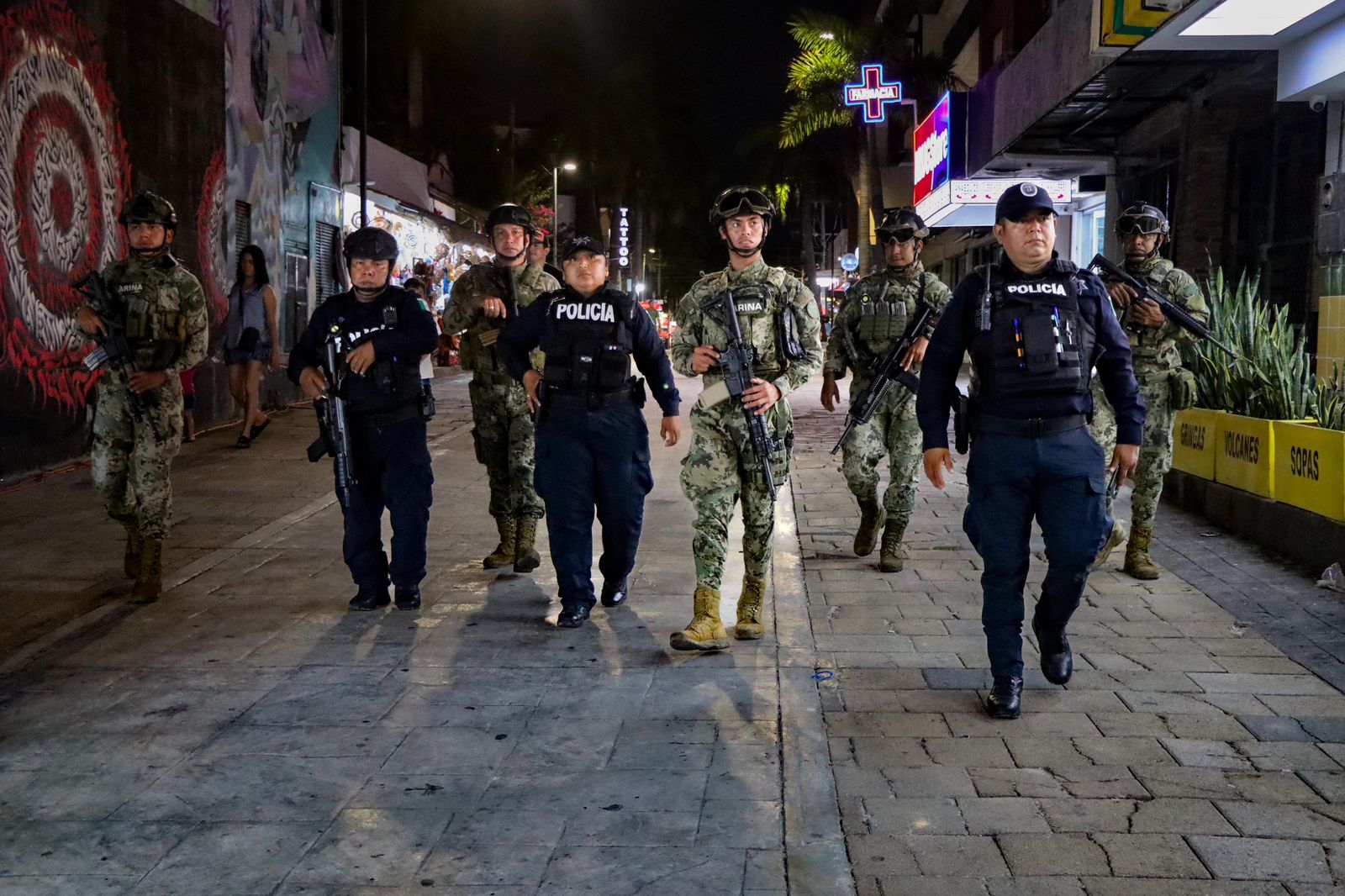 Decomisaron más de 100 kilos de posibles narcóticos en Playa del Carmen en el último mes