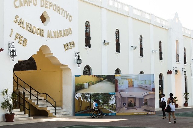 Listo para funcionar como hospital temporal, el Centro de Convenciones Yucatán Siglo XXI