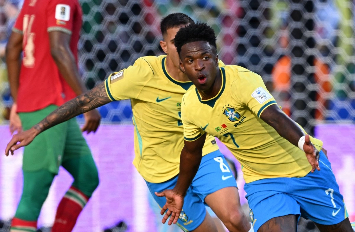 Vinicius Jr rescata a Brasil, que mantiene empate 1-1 con Marruecos en Mundial 2026